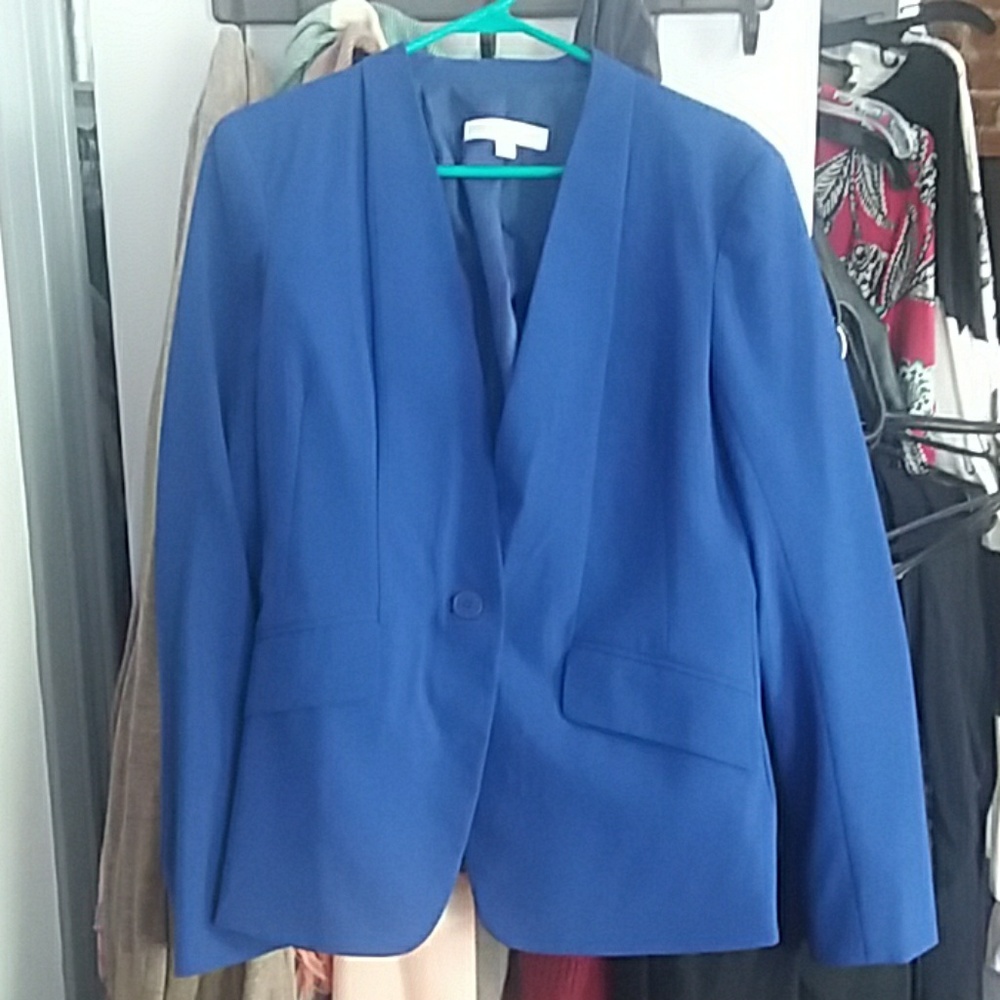 New York & Company cobalt blazer
